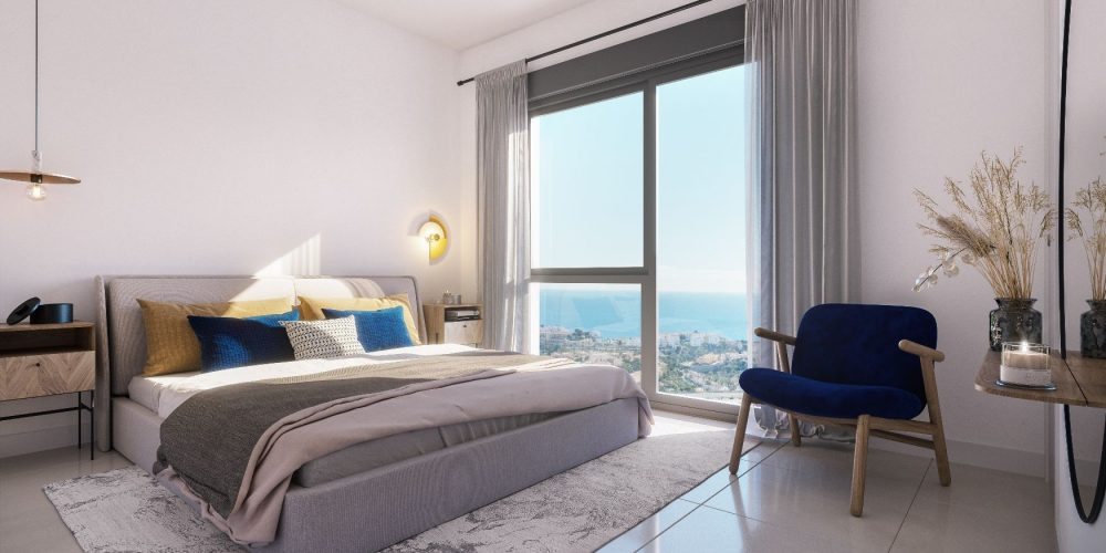 Costa del Sol Espana Consultora en Inversiones en la Costa del Sol Ref.1032 Dormitorio vista al mar