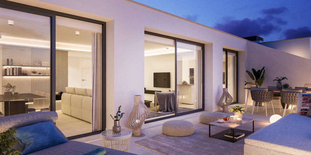 Esplendido Resort en la Costa del Sol - Penthouse terraza