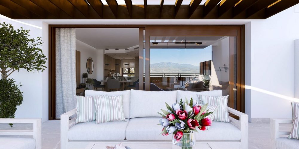 Viva con Estilo en Mijas . Moderno resort con amplias terrazas y vistas al campo de golf - Costa del Sol Inversiones Inmobiliarias